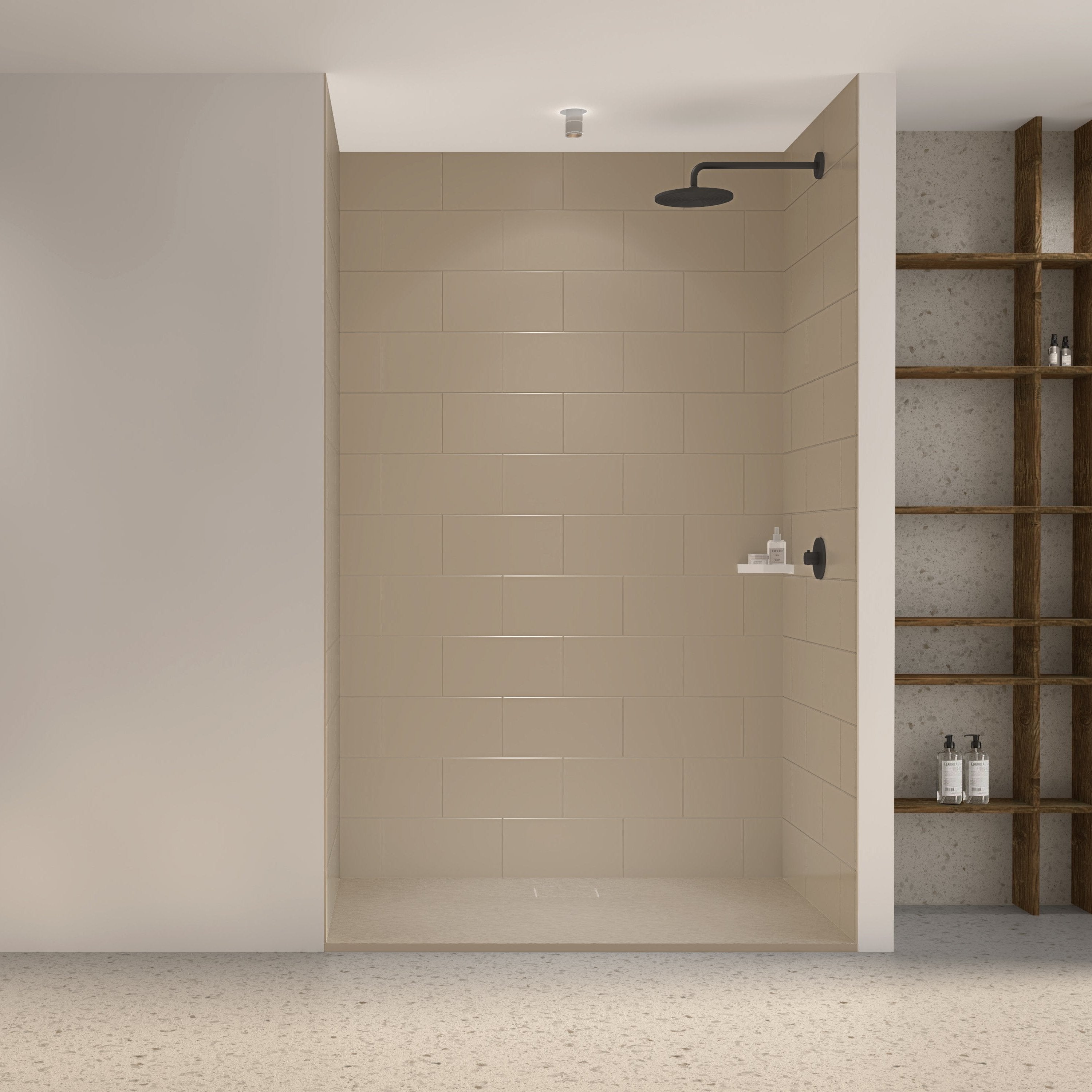 Pure Color Medium Subway Tile Wall Panel Kit – Matte Finish