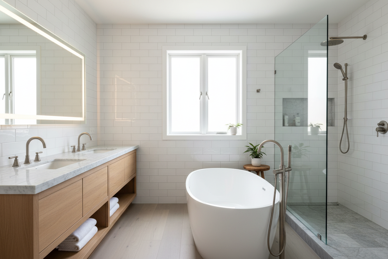 How Contractors Can Reduce Labor Dependency in Bathroom Installation
