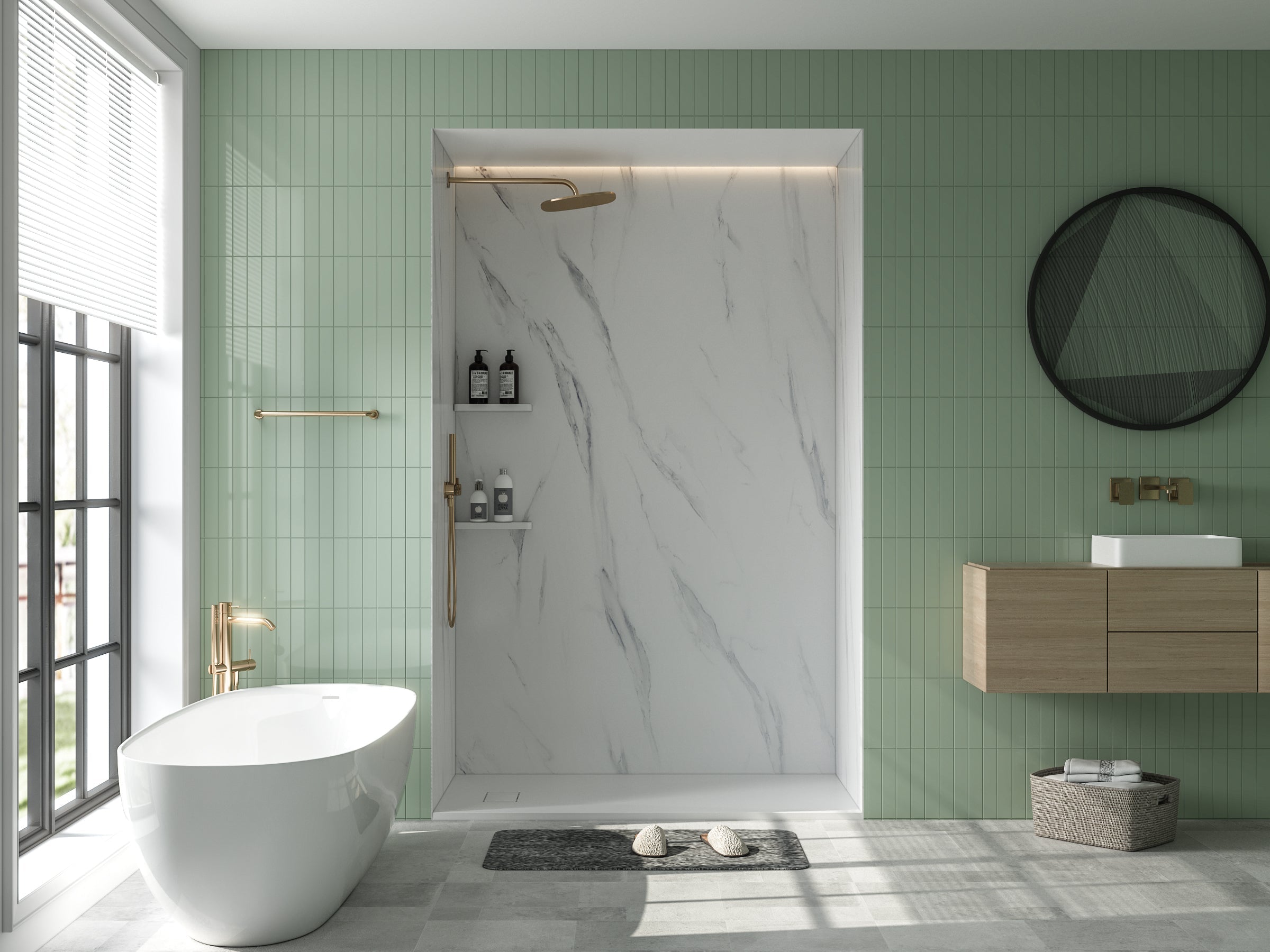 Shower Wall Panels vs Tile: Which Is Better for Commercial Bathroom Projects?