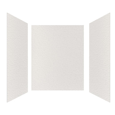 Slate Rock Solid Series SMC 3-Wall Shower Surround Kit