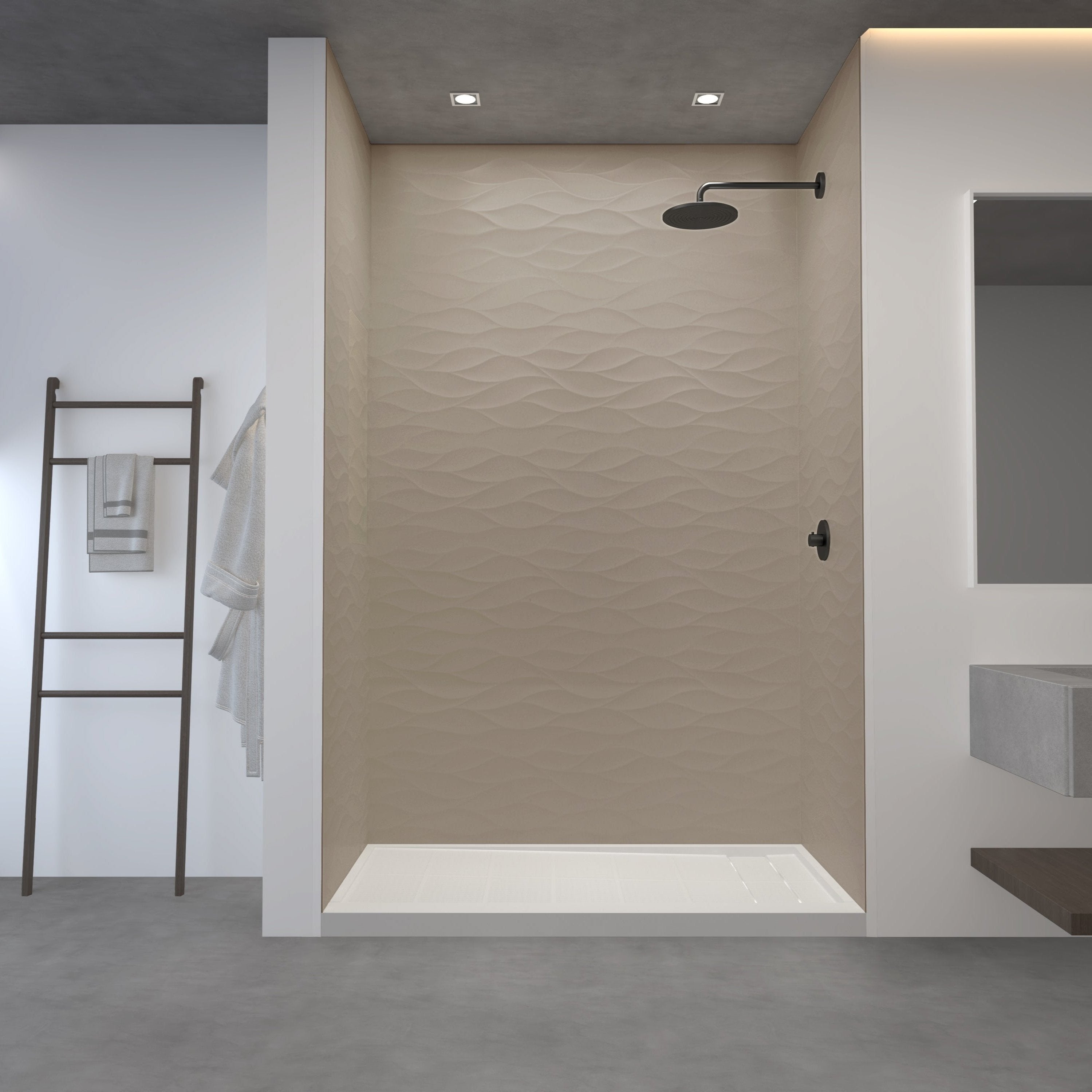Wave Style Wall Panel