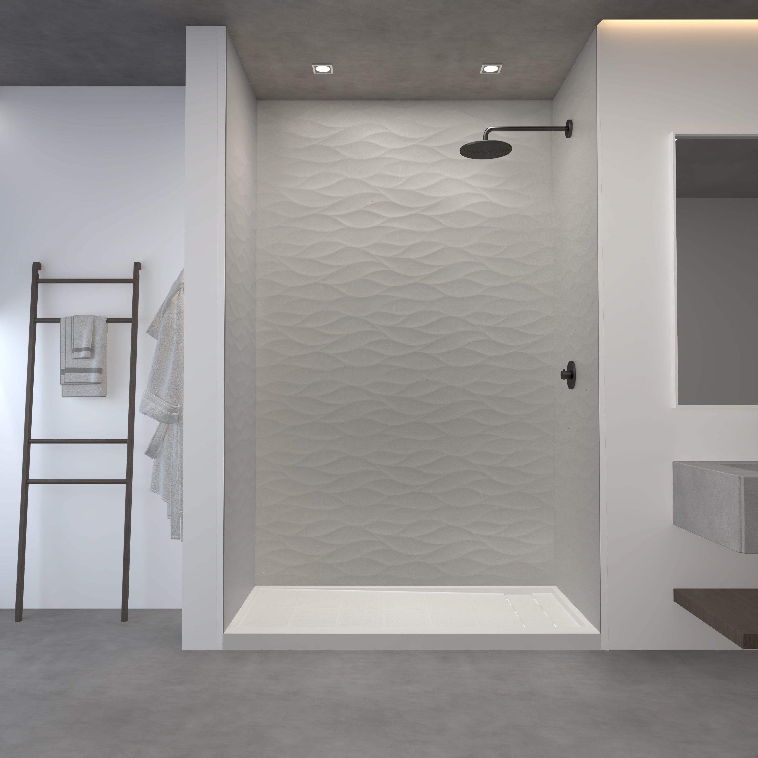 Wave Style Wall Panel