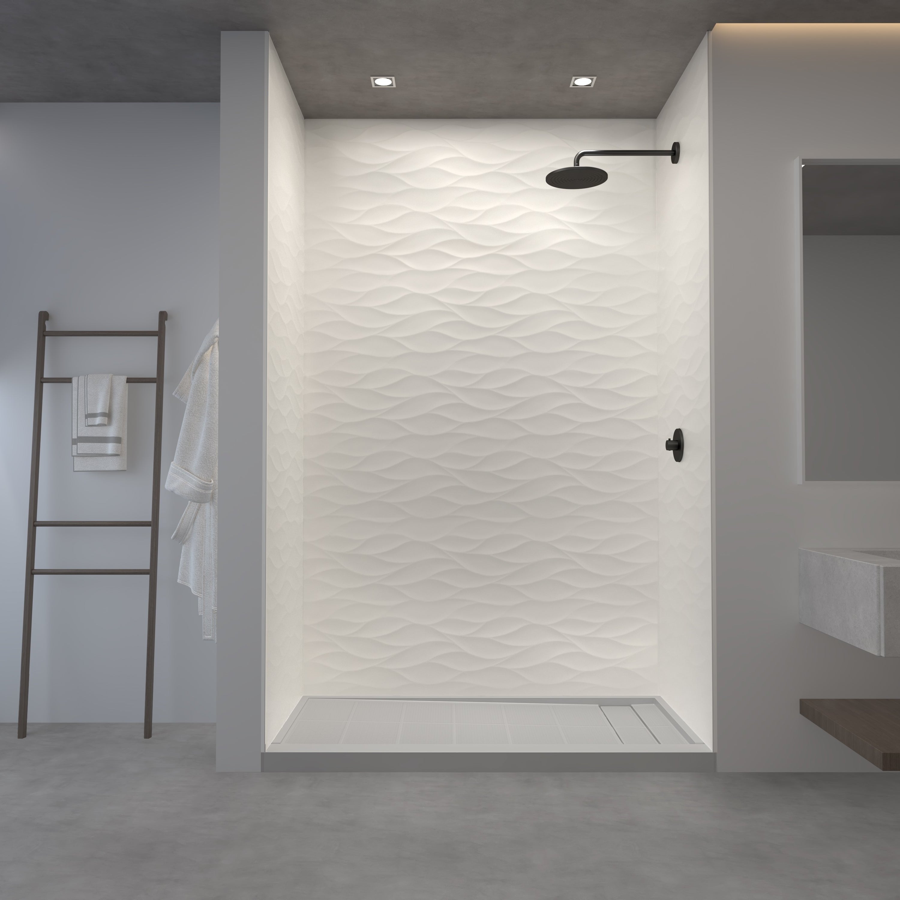 Wave Style Wall Panel